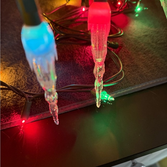 22 vintage plastic mini light icicles - Picture 6 of 11